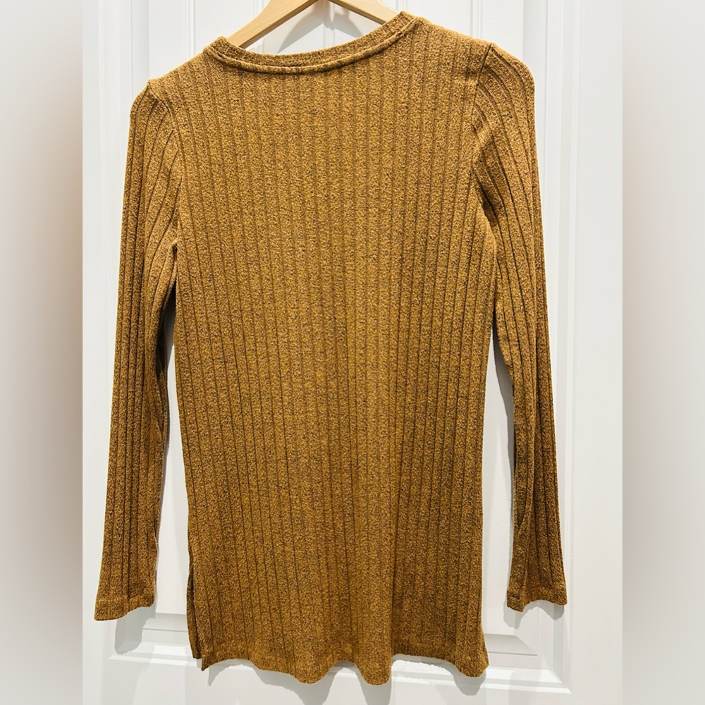 Lou & Grey Tunic Length Ribbed Sweater - Picture 4 of 4